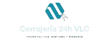 Un logotipo para una empresa llamada cerrajeria 24h vlc