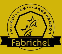 Logotipo de Fabriquel dorado y negro con diseño de estrella y el texto 