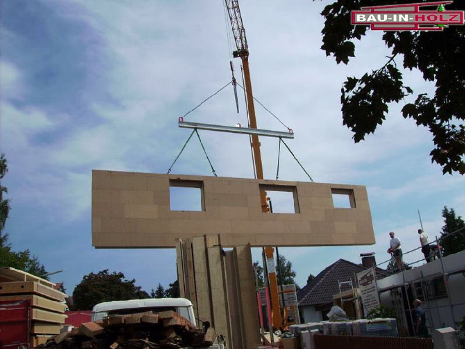 Hauskonstruktion der Bau-in-Holz GmbH