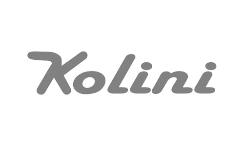 Graues „Xolini“-Logo in stilisierter Schrift auf weißem Hintergrund