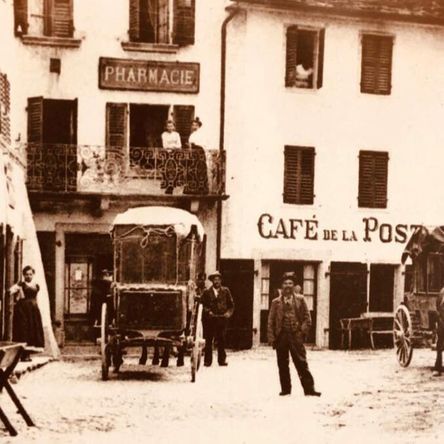 Une des plus anciennes pharmacies en Valais et en Suisse à Sembrancher - Pharmacie du Grand-Saint-Bernard