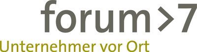 Das Wort Forum steht auf weißem Hintergrund