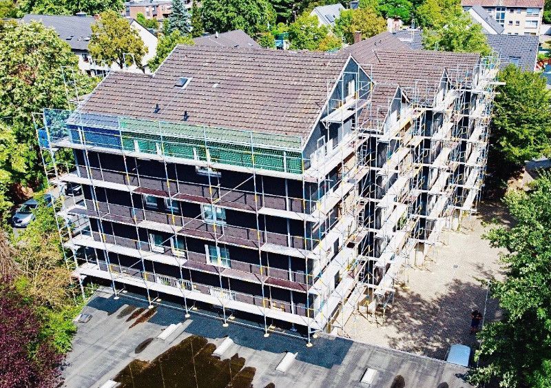 Arbeits und Schutzgerüst Pohl