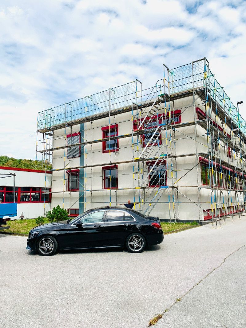 Arbeits und Schutzgerüst Pohl