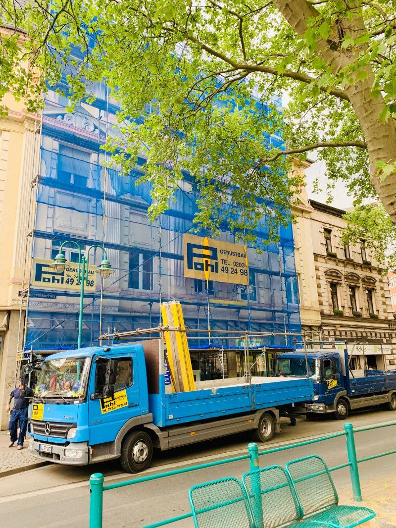 Arbeits und Schutzgerüst Pohl