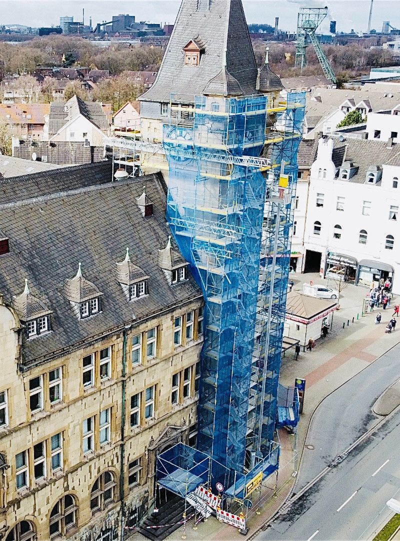 Arbeits und Schutzgerüst Pohl