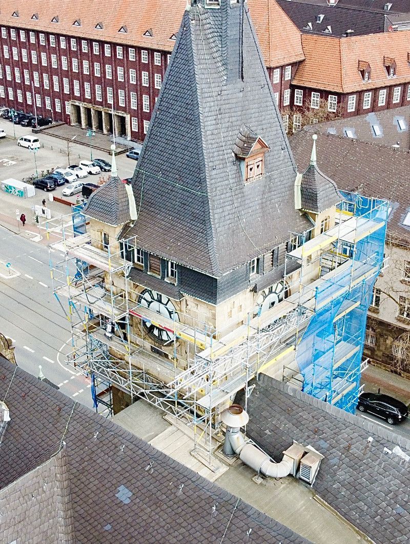 Arbeits und Schutzgerüst Pohl