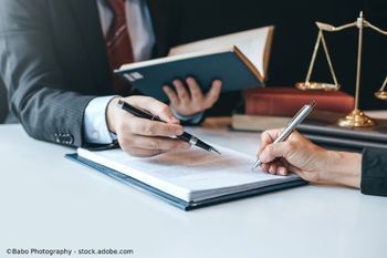 Rechtsanwälte Fuchs und Seybold Anwalt am Schreibtisch