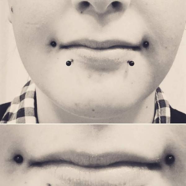 Piercing bouche Dahlia