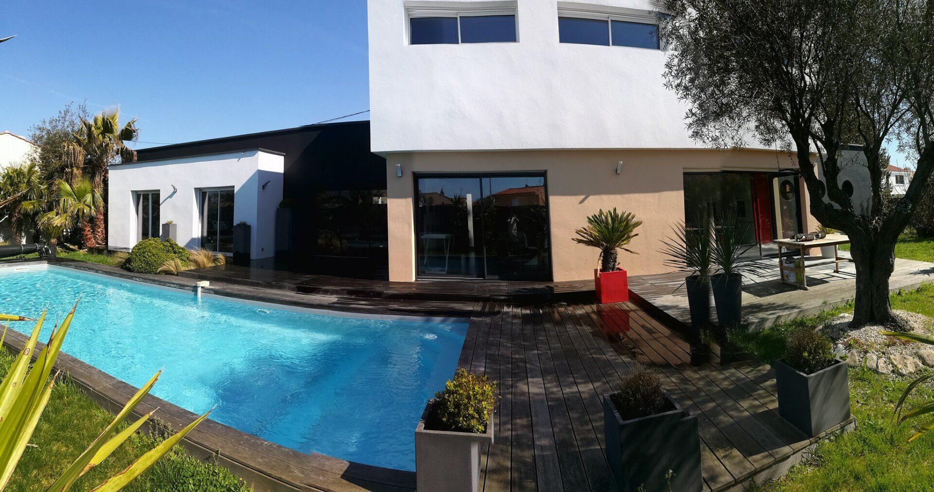 Habitation rénovée et peinte