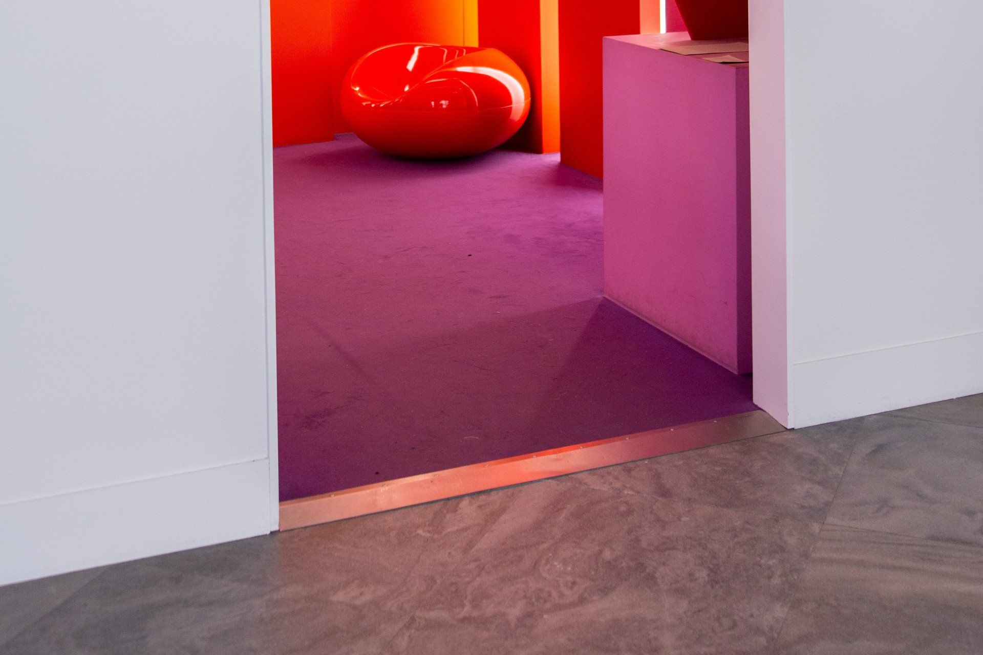 Sol en linoléum puis moquette