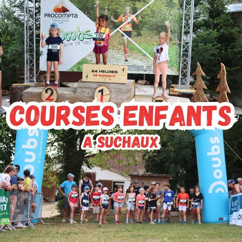 Visuel pour la courses enfants à Suchaux