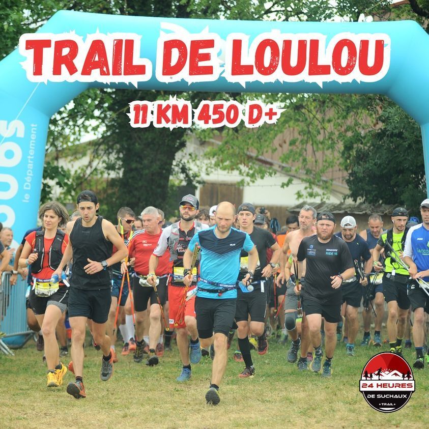 Départ du trail de Loulou