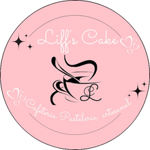 Un logotipo para la pastelería artesanal Liff's Cake Cafe