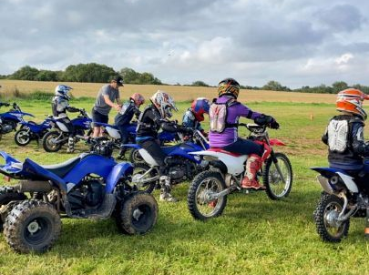 Enfants mini-moto