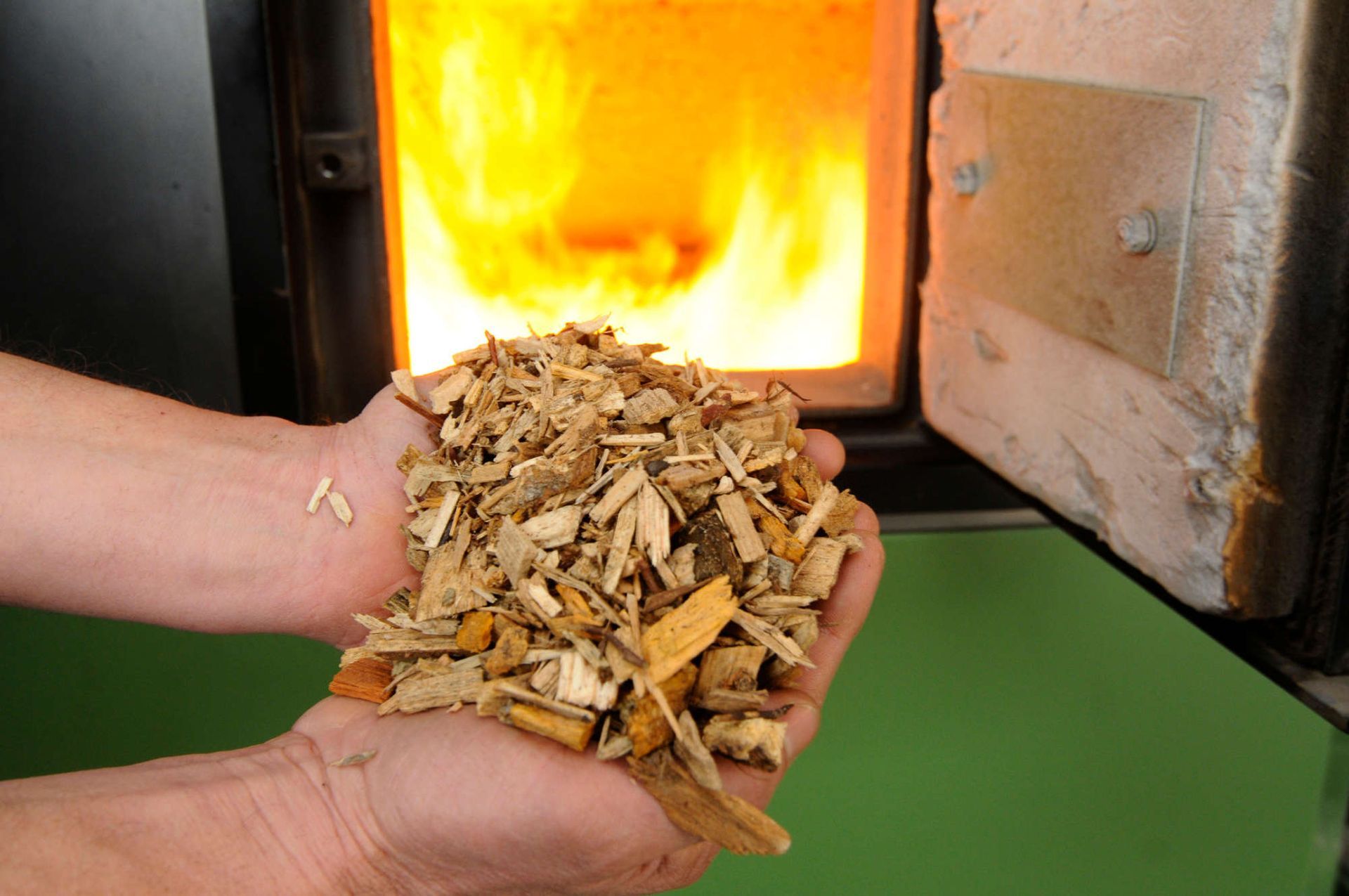 Holz-Heizung