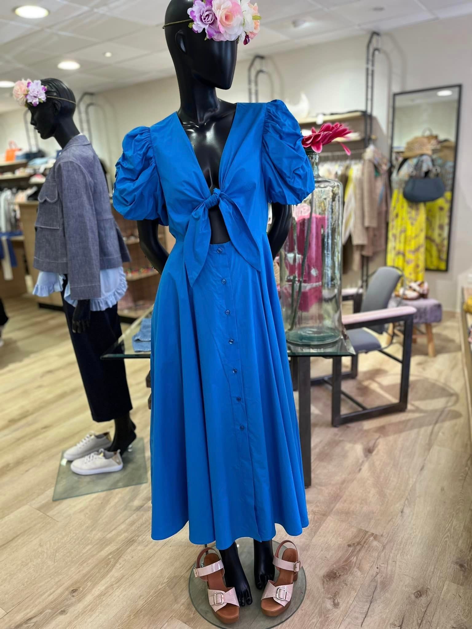 Robe bleu