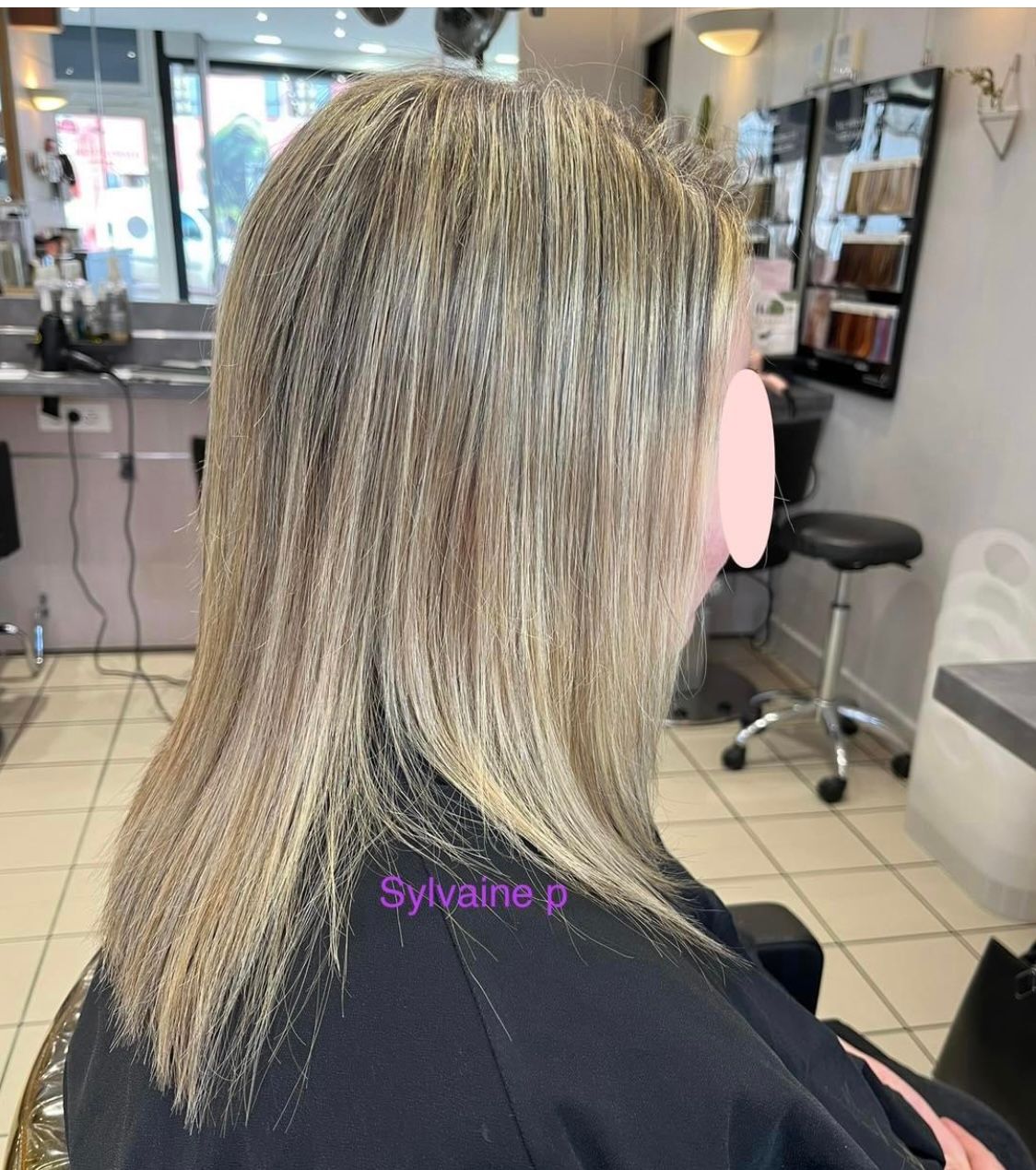 Balayage blond