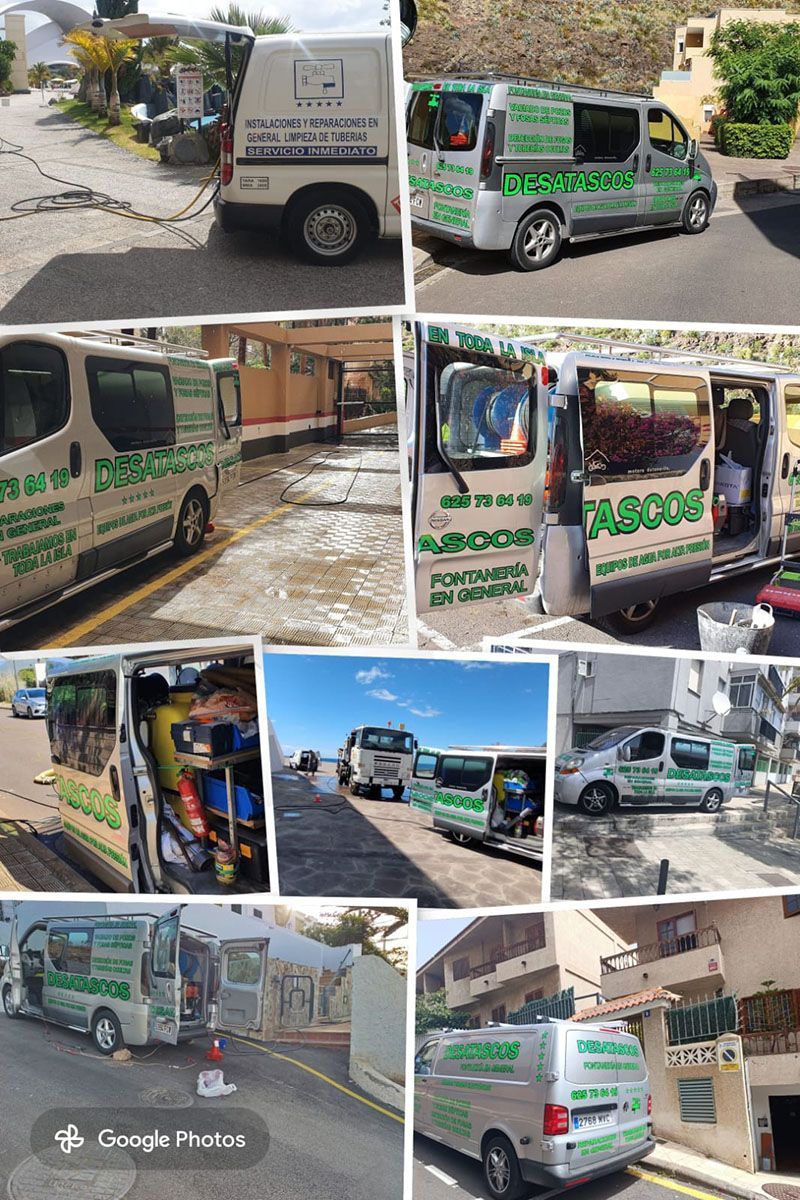 Empresa de desatascos en Tenerife
