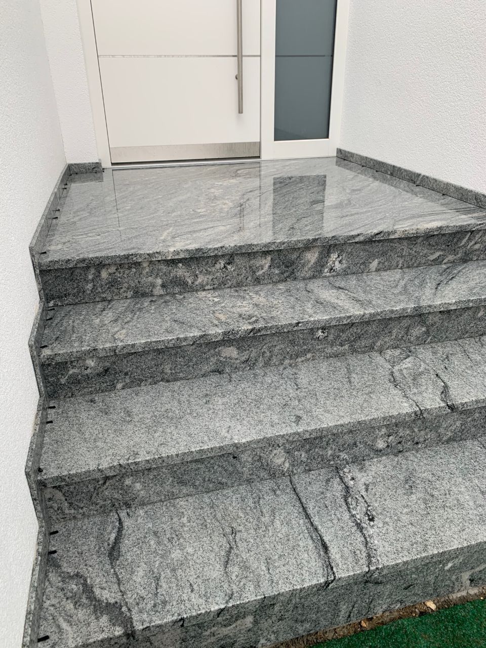 Treppe aus Granitstein