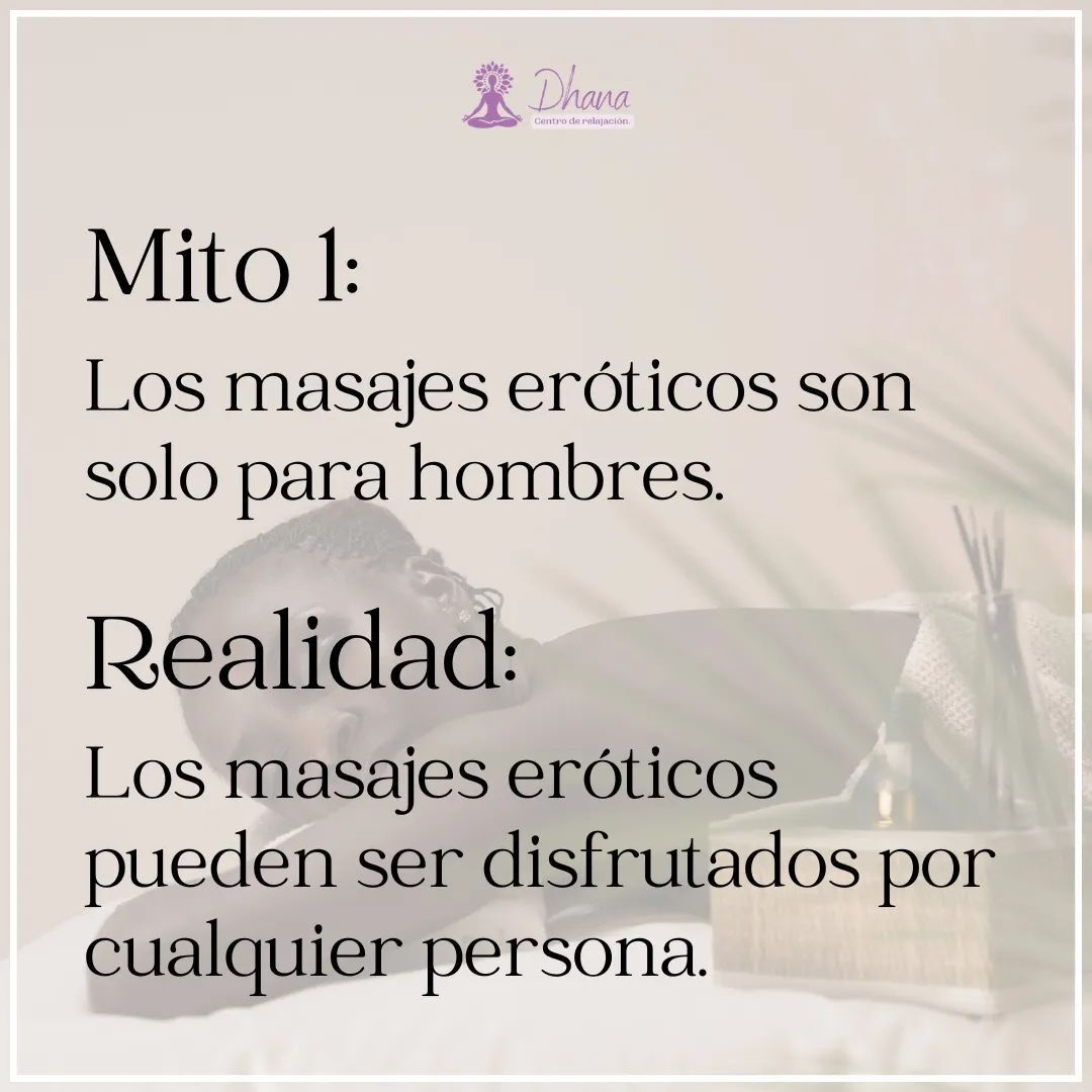 Una imagen de un masaje con una cita en español.