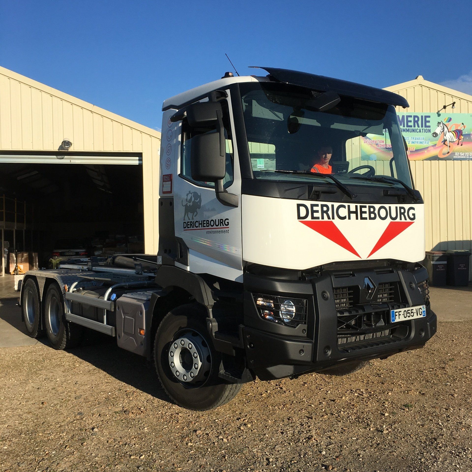 Flocage sur poids lourd