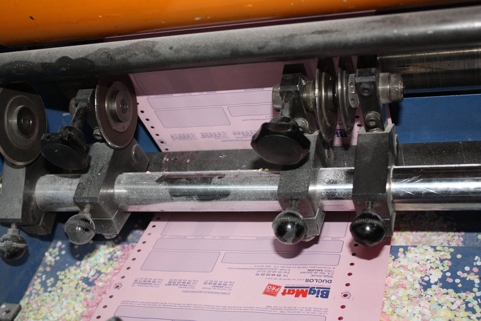 Machine pour imprimer documents administratifs