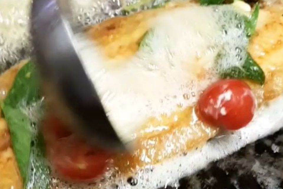 Tomaten und Basilikum