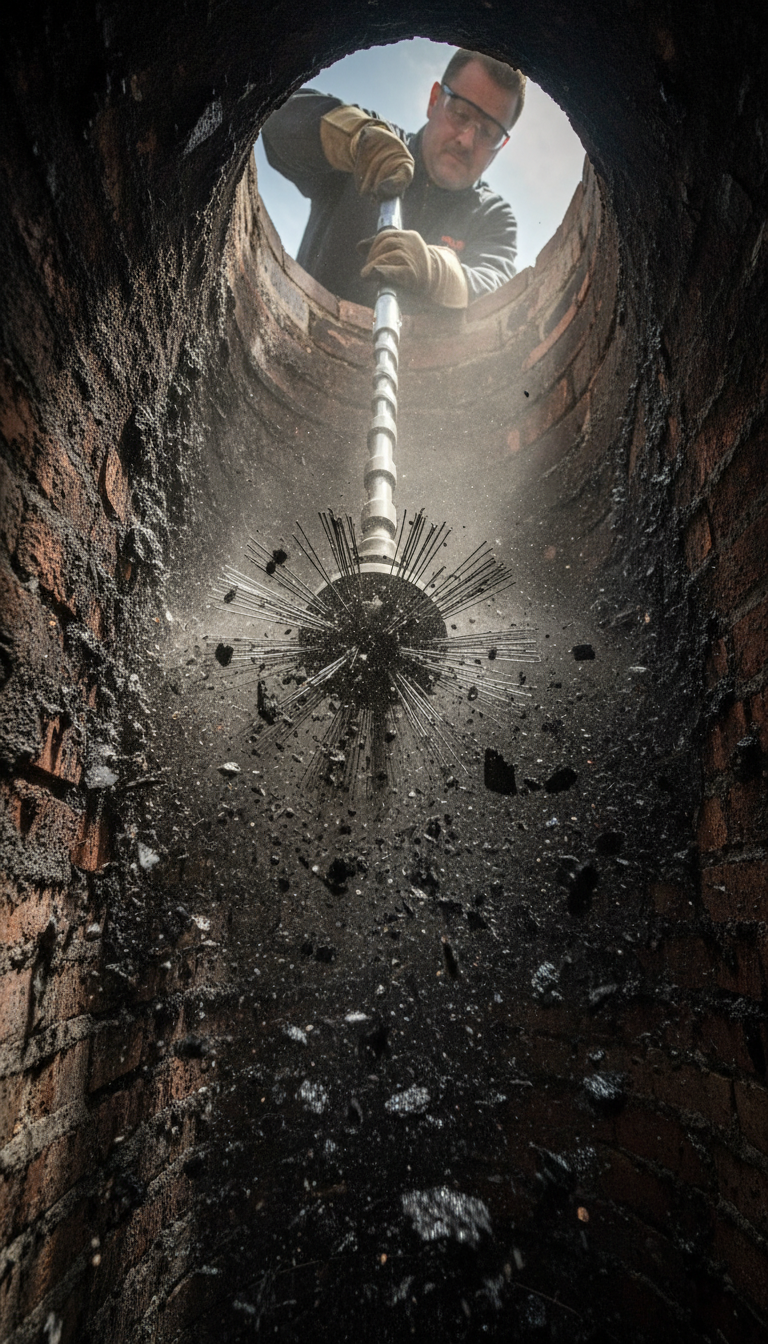 Un débistrage rotatif en gros plan.