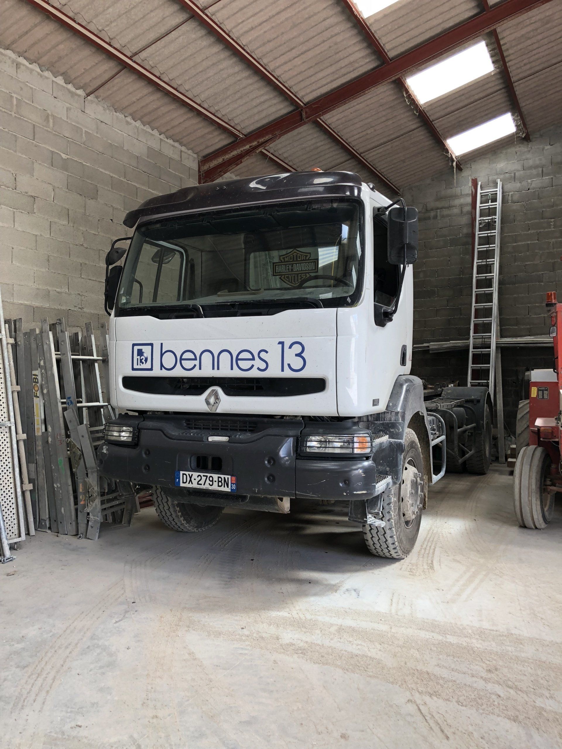 camion bennes 13