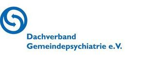 Das Logo des Dachverbandes Gemeindepsychiatrie e.V. ist ein blauer Kreis mit einem „As“ darauf.