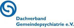 Das Logo des Dachverbandes Gemeindepsychiatrie e.V. ist ein blauer Kreis mit einem „As“ darauf.