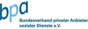 The logo for bundesverband privater anbieter sozialer dienste e.v.