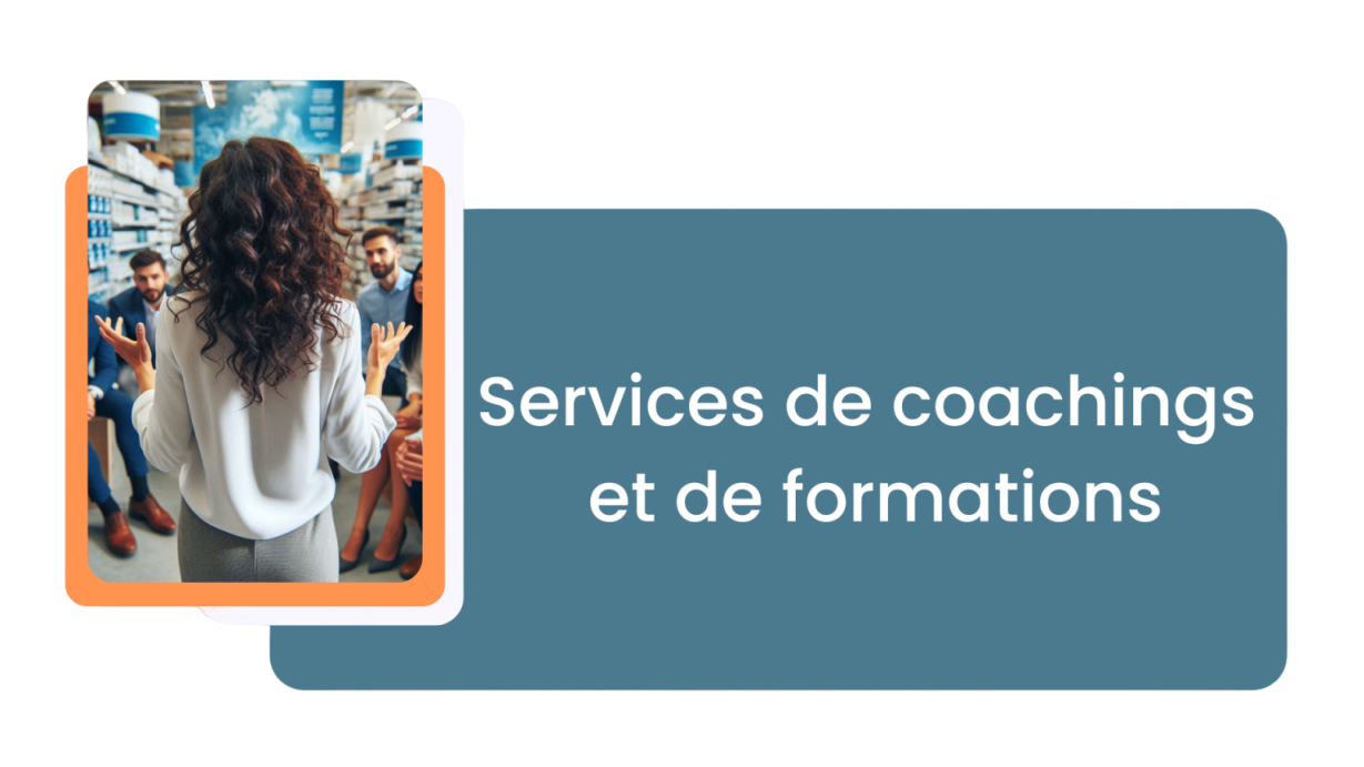 Une femme se tient devant un groupe de personnes et fait une présentation.  | CGF Coaching