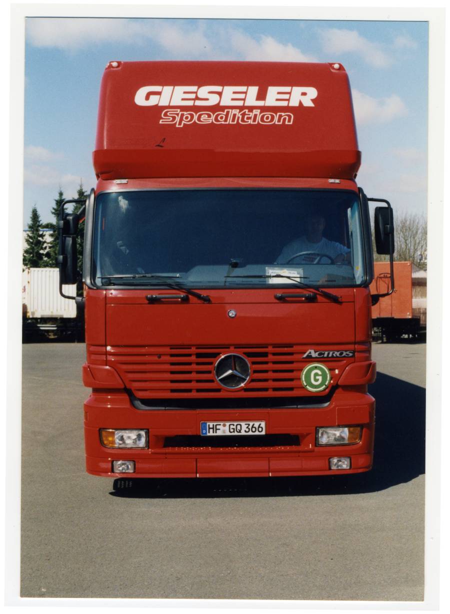 Gieseler Logistics Fahrzeug