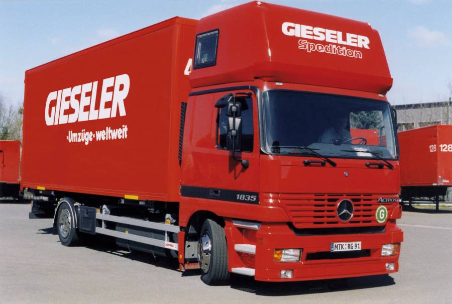 Gieseler Logistics Fahrzeuge