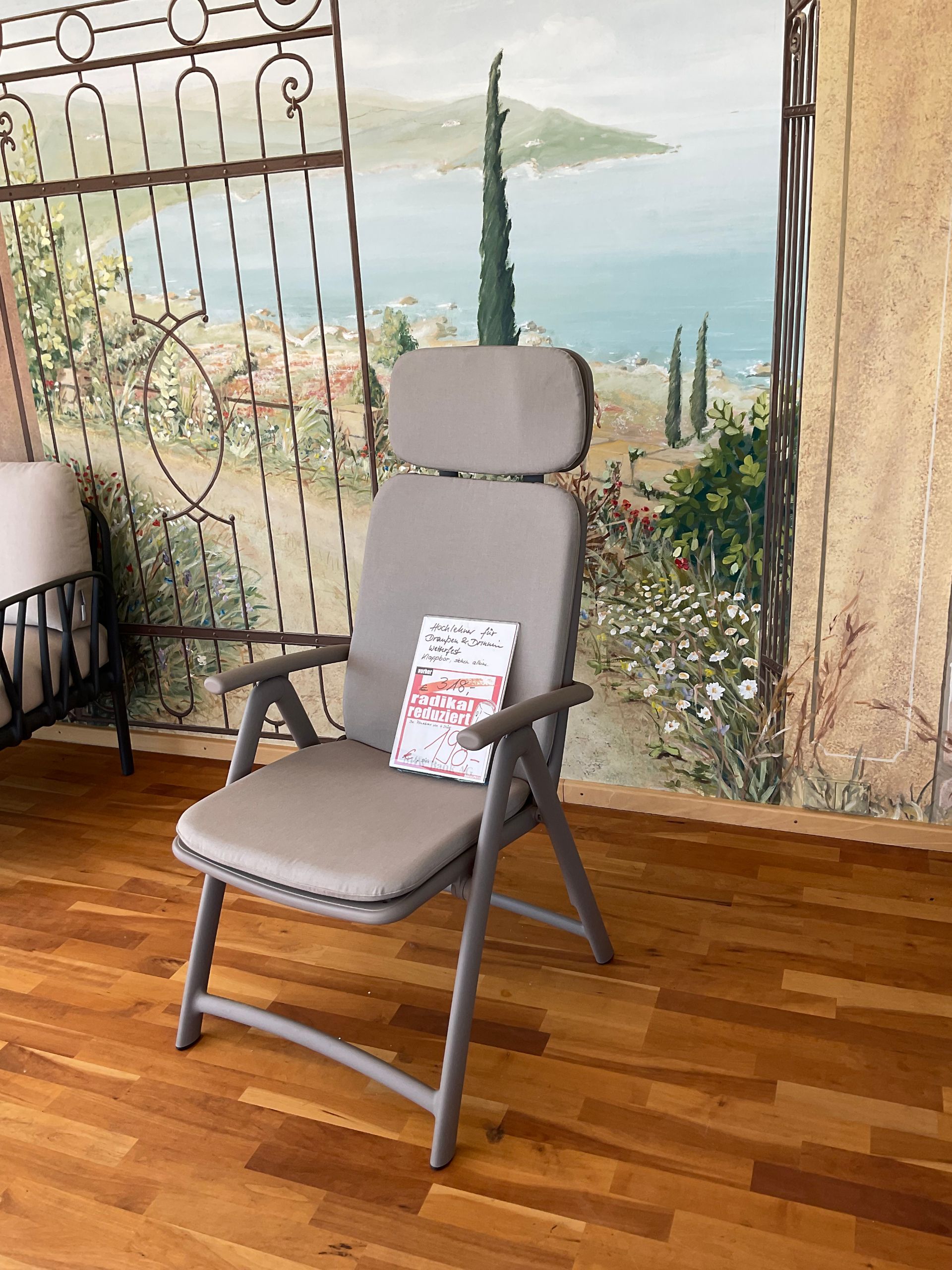 Gartenliege im Outlet beim Möbelhaus Villa Stulz