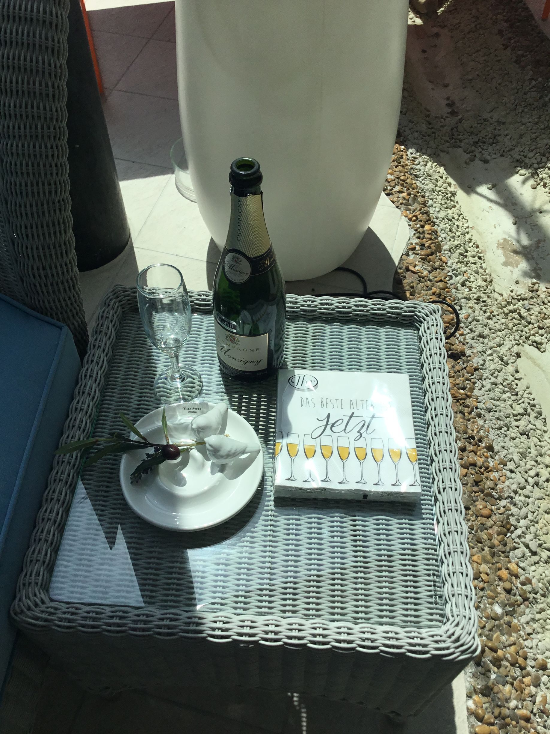 Beistelltisch Rattan