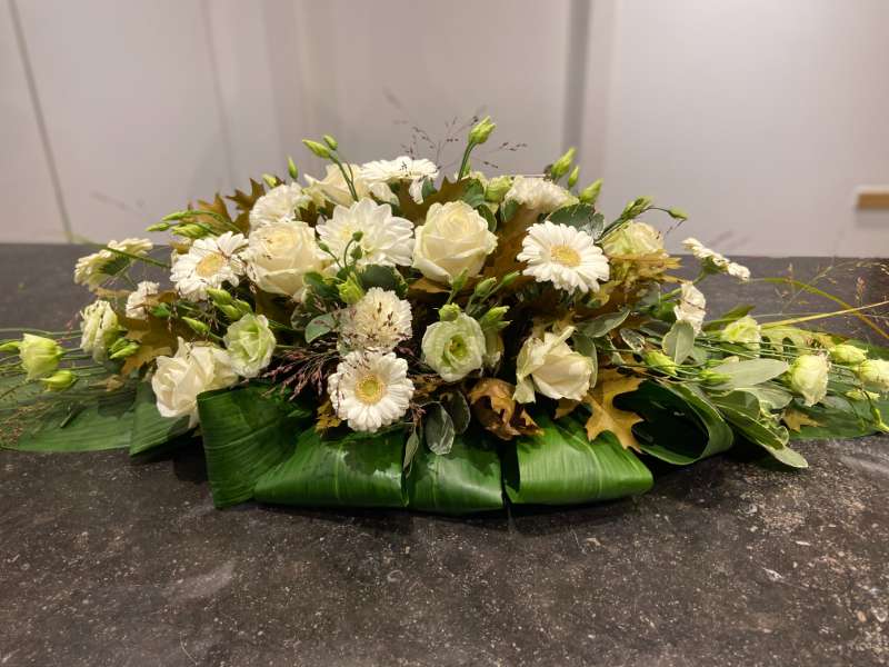 Bloemenstuk begrafenis