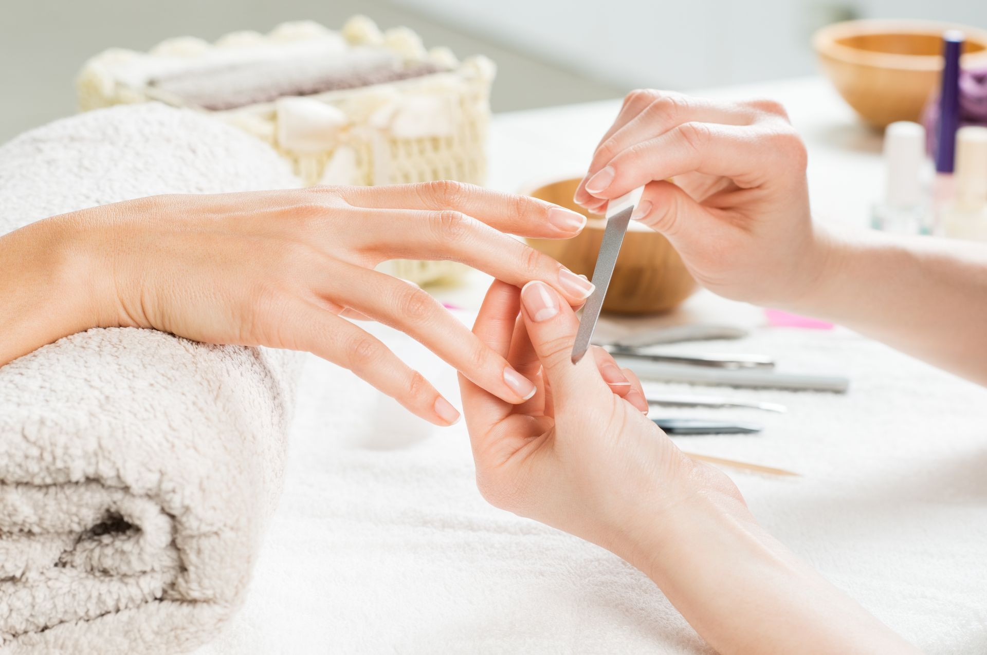 Manicure & pedicure