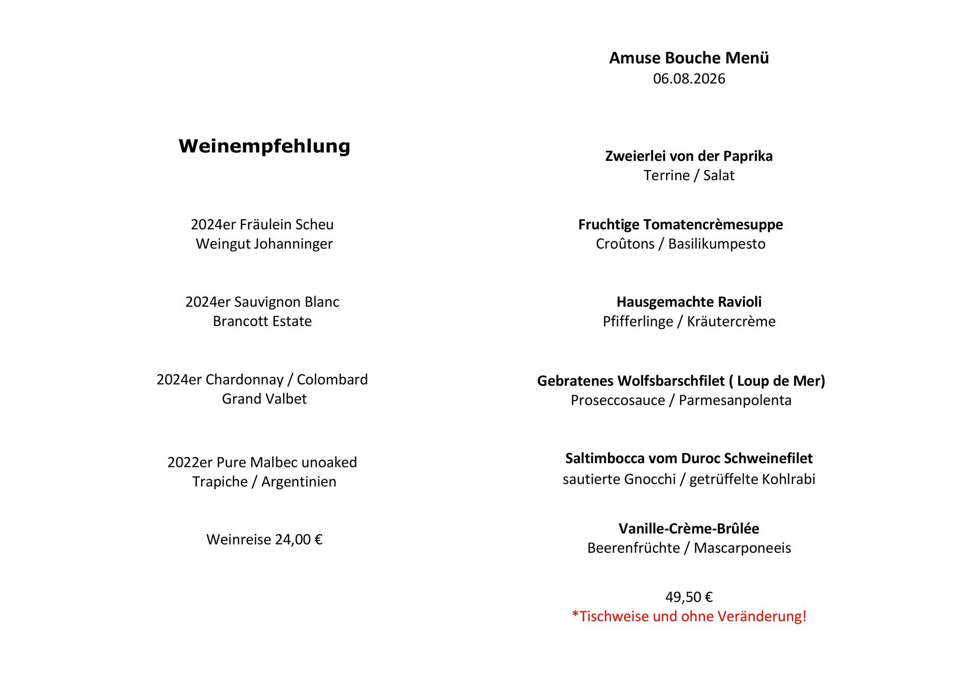 Amuse Bouche | Essenz | Wuppertal