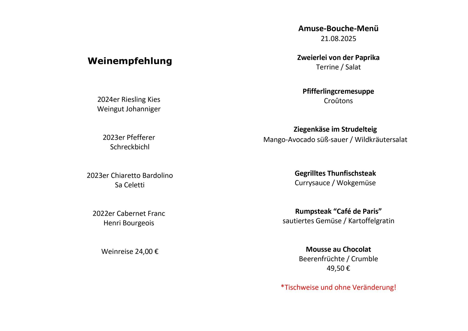 Amuse Bouche | Essenz | Wuppertal