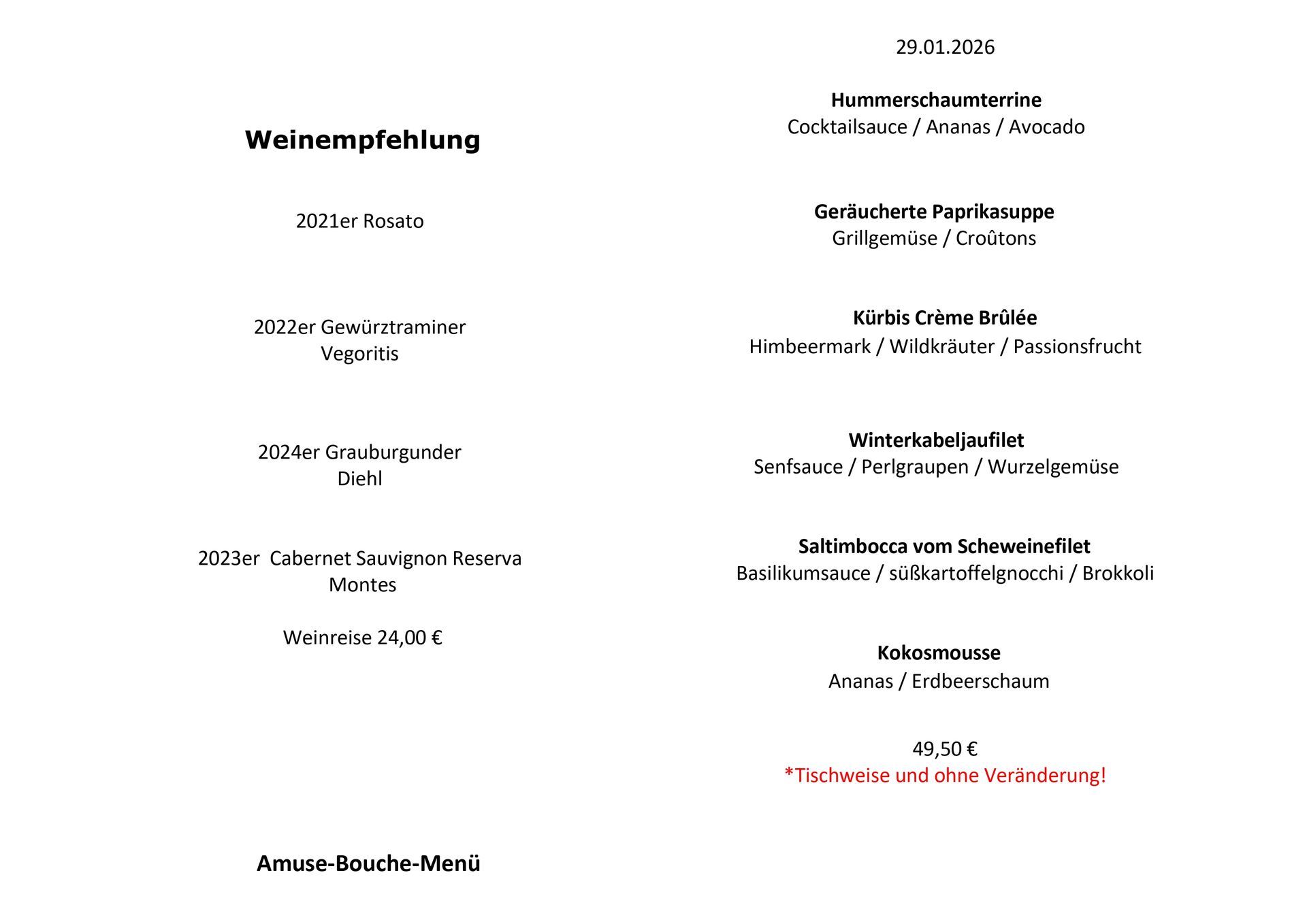 Amuse Bouche Menü Essenz Wuppertal Amuse Bouche | Essenz | Wuppertal