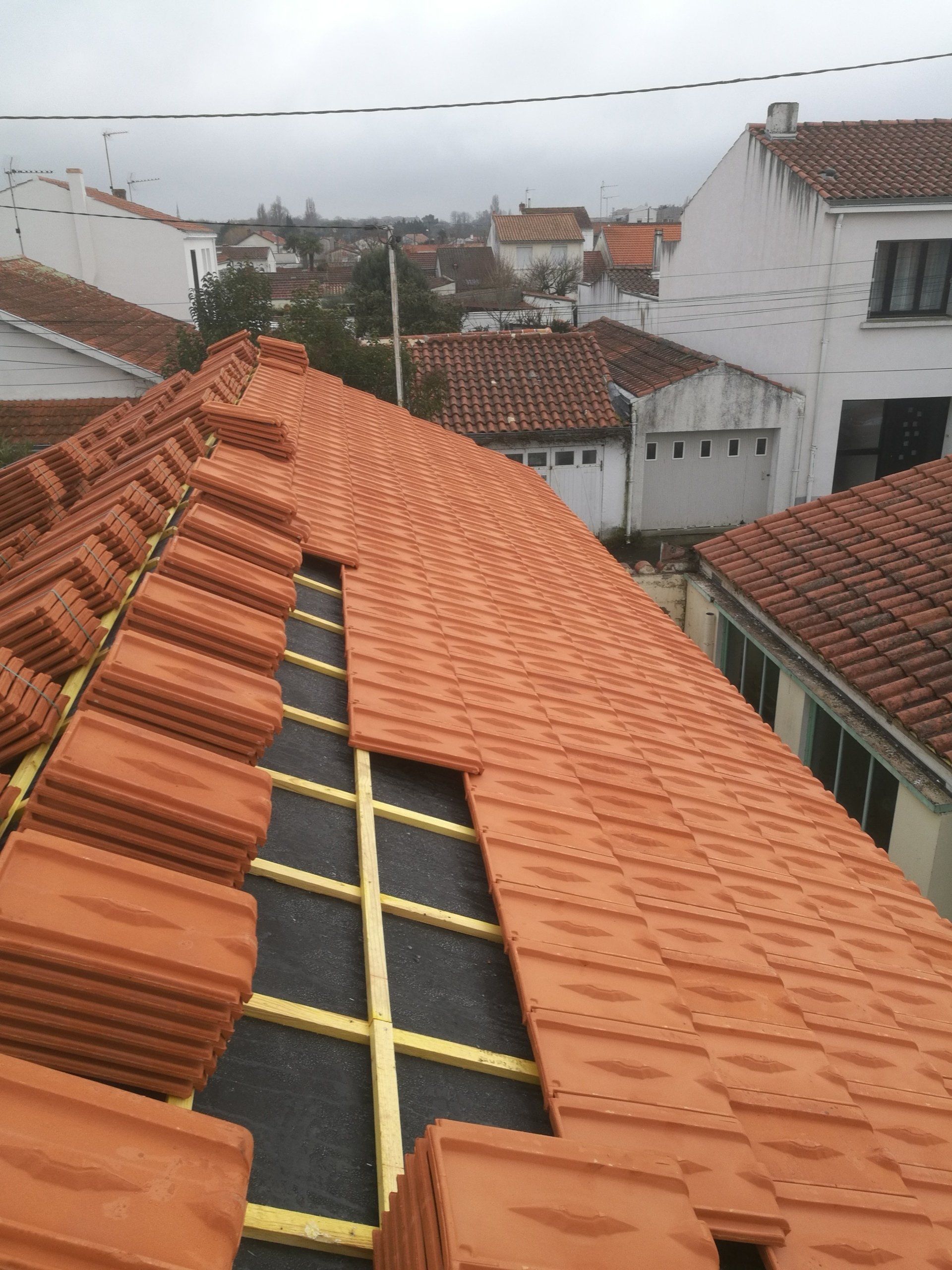 Photo de travaux de toit