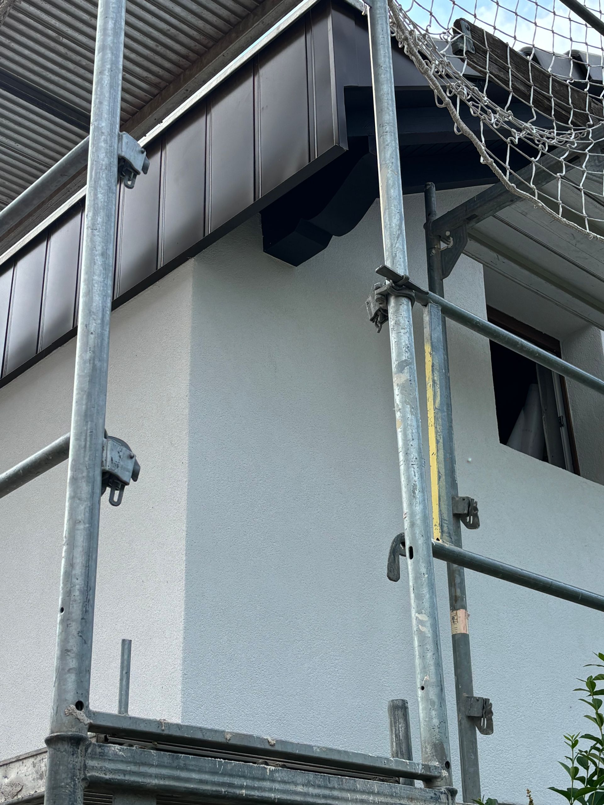 Zoom sur un ravalement de façade