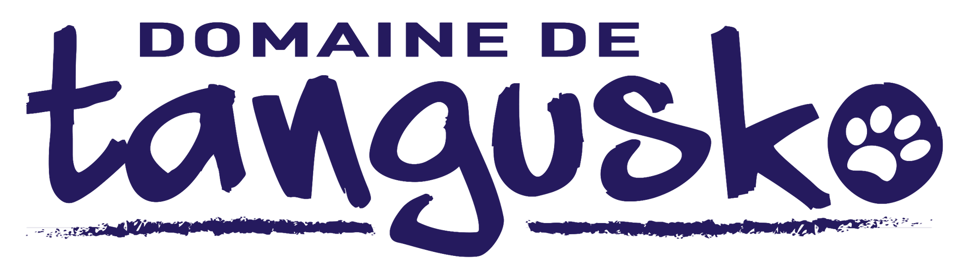 Logo Domaine de Tandusko bleu foncé