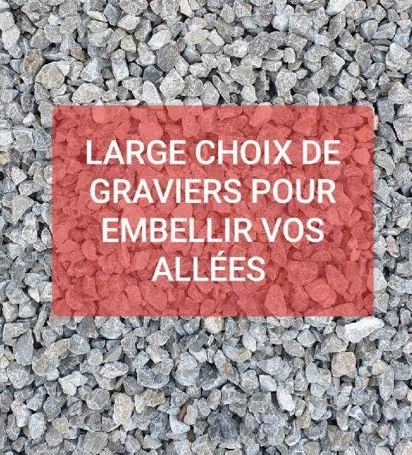 Graviers décoratifs