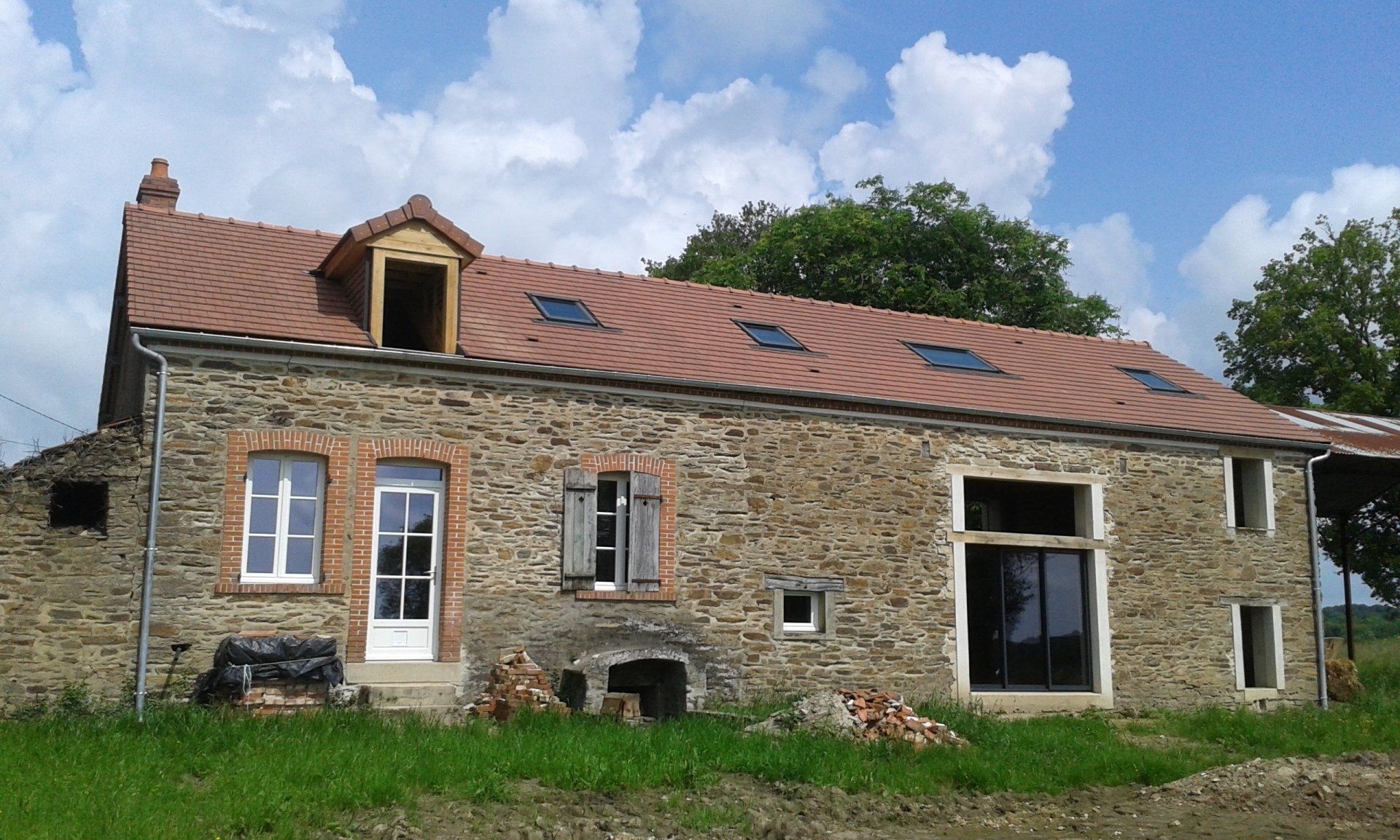 Installation de couverture