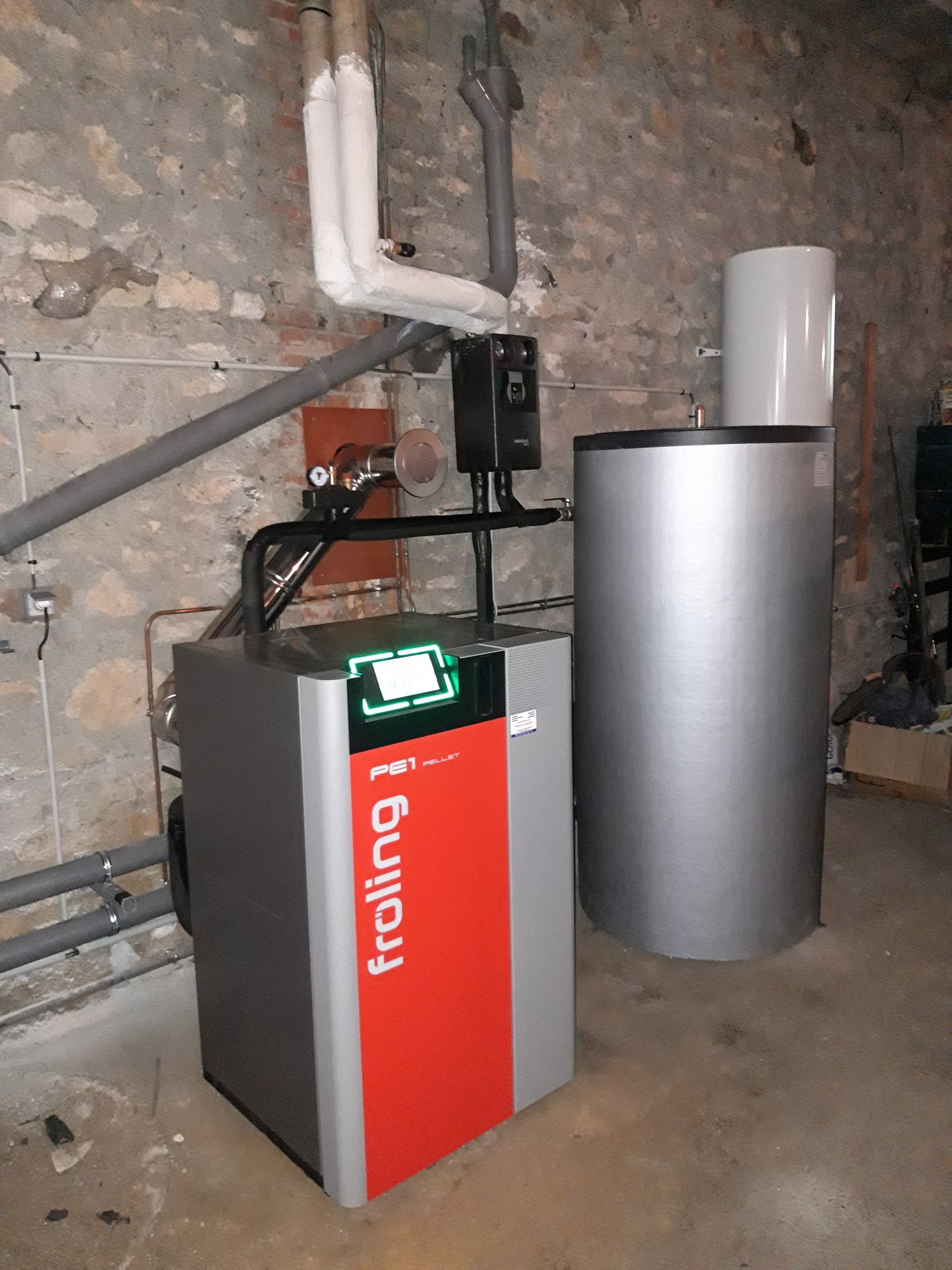 Installation de chauffage