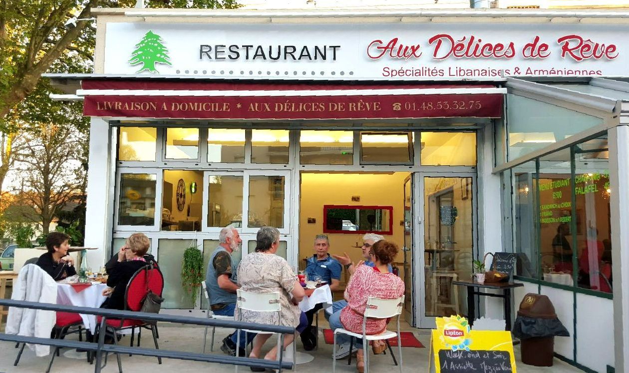 Terasse restaurant Aux Délices de Rêve